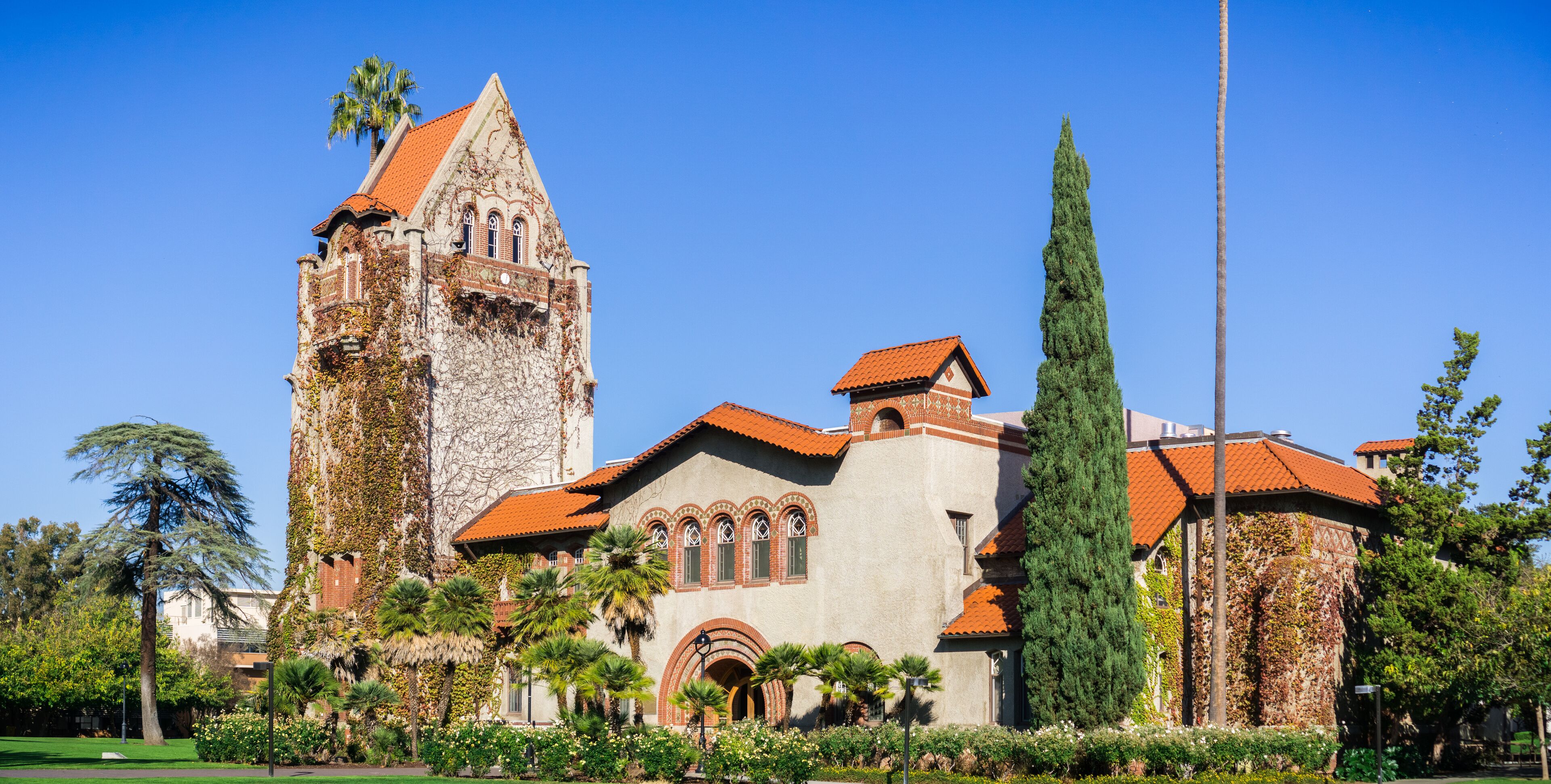 Old building at the San Jose State University; San Jose, California