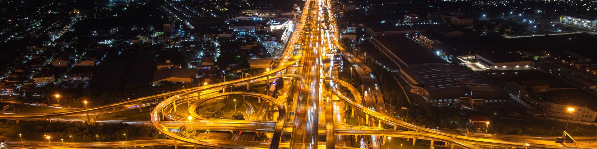 Burapha Withi Expressway, Industrial Ring Road, Bangna Intersection, Routes, Ring Road intersections, intercity connections for transportation, Bangkok Thailand