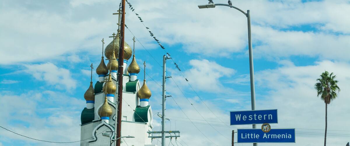 Orthodox church in Little Armenia