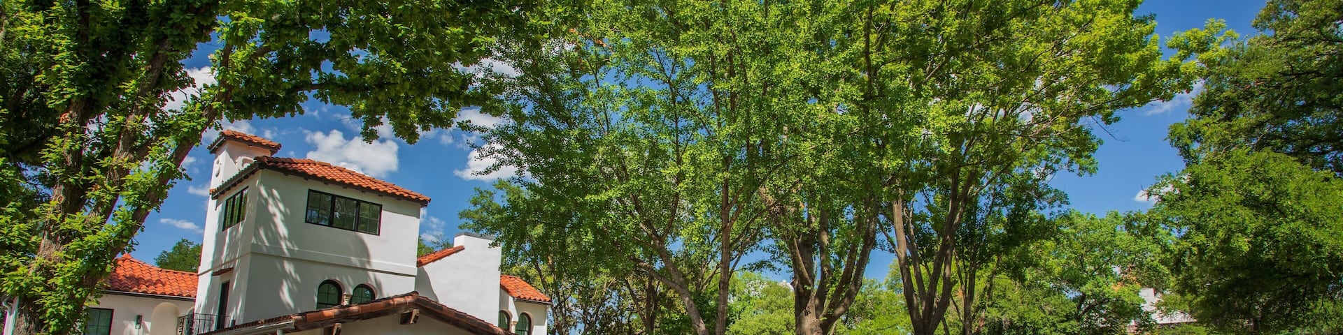 Old West Austin featuring a small town or village and a house