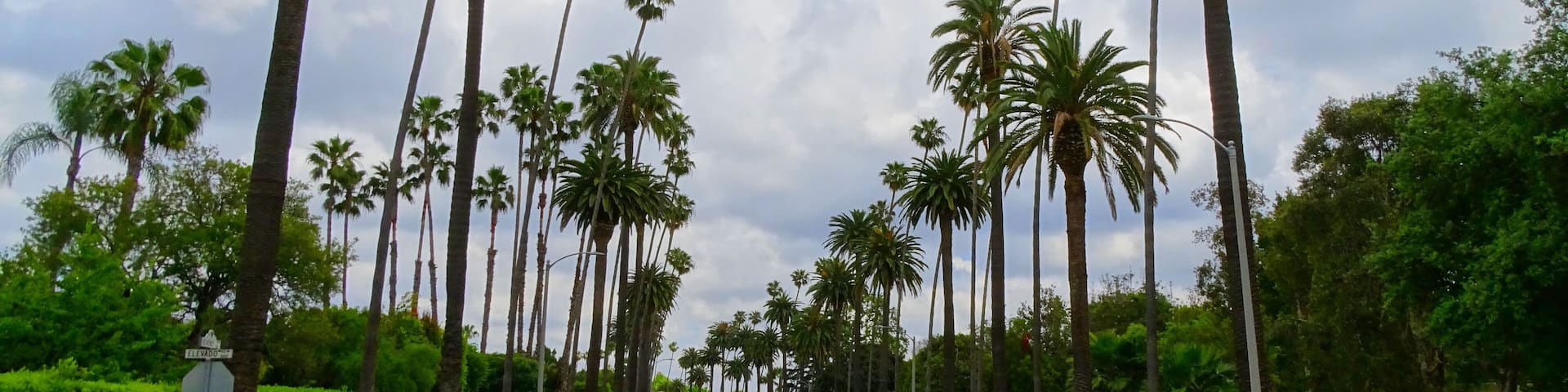 North America, California, City of Los Angeles, Hollywood District and Berverly Hills