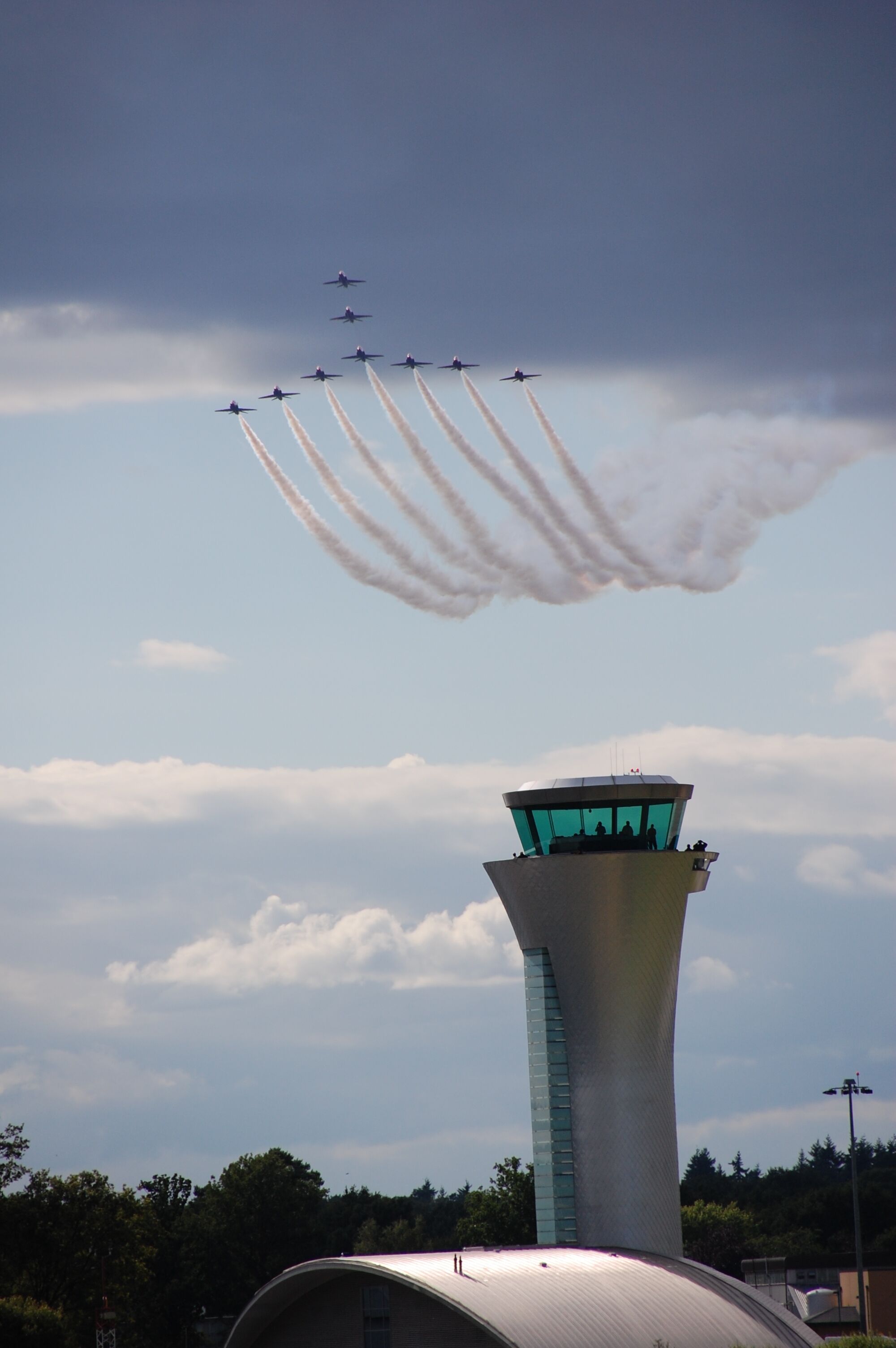 Red Arrows and Control Tower