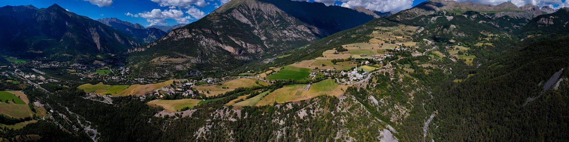 Panorama vallée de l'Ubaye