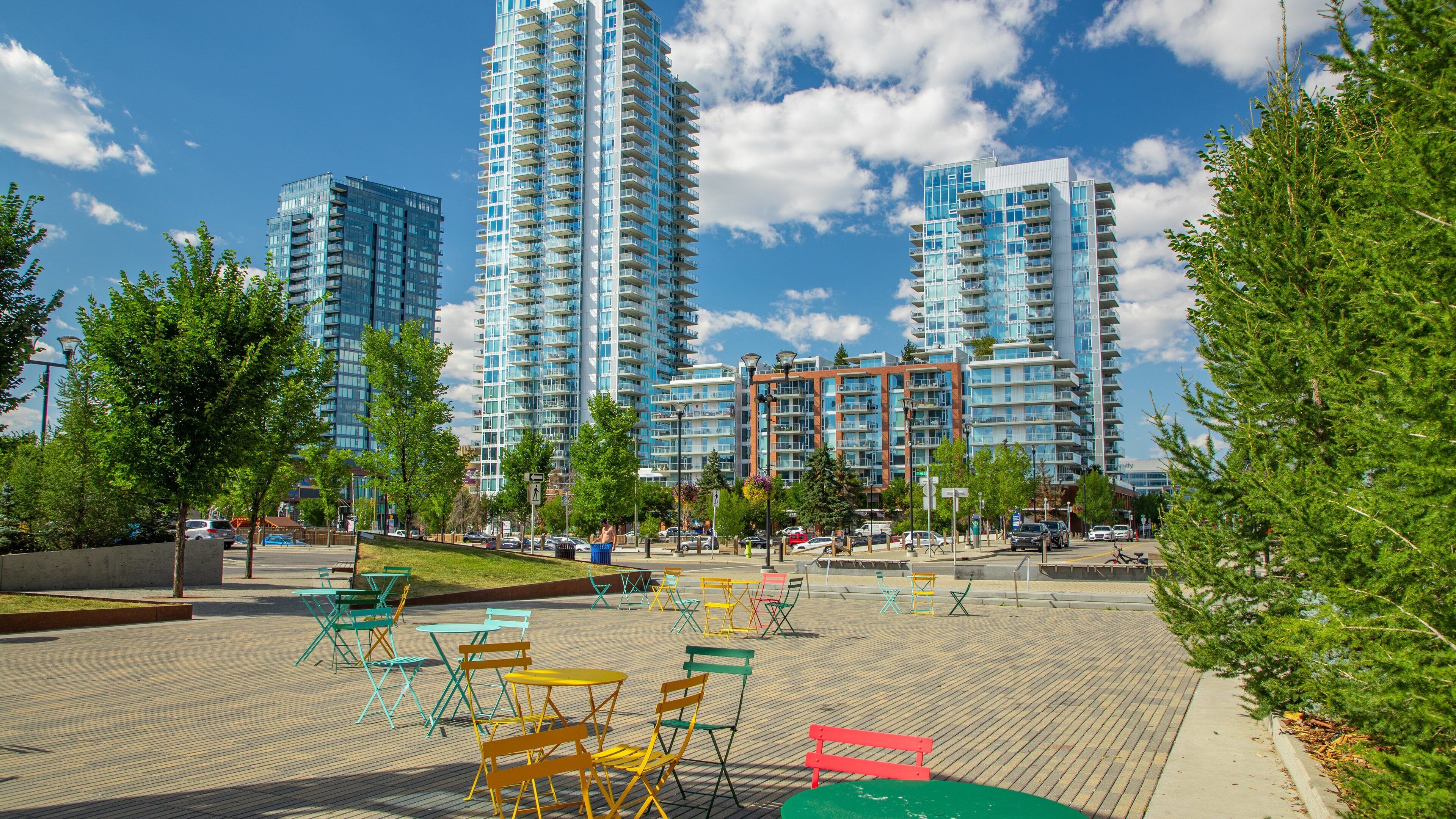 East Village featuring a city, a skyscraper and a square or plaza