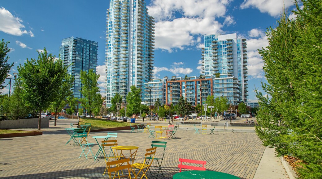 East Village featuring a city, a skyscraper and a square or plaza