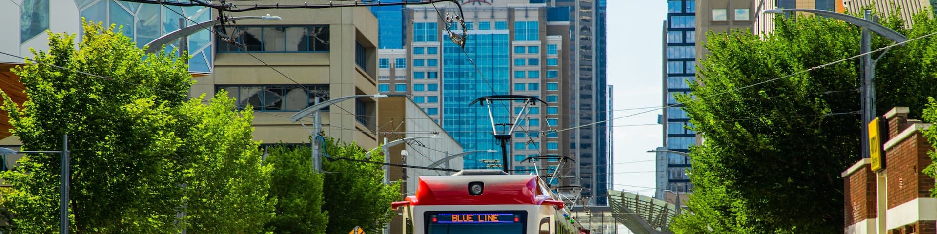 East Village which includes railway items and a city