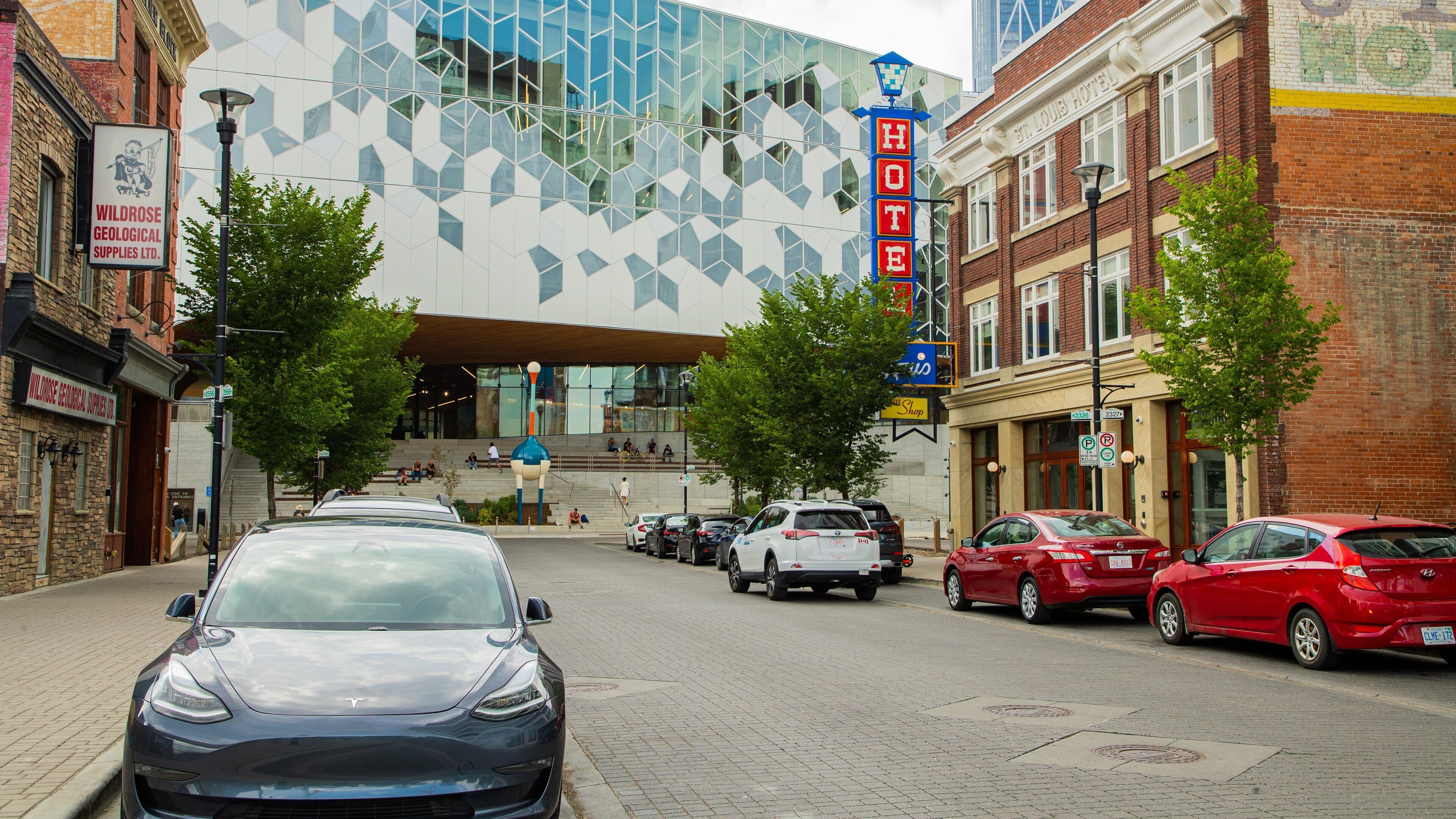 East Village showing outdoor art