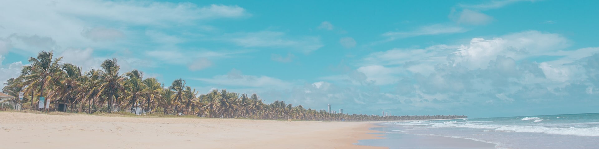 Beautiful Landscape of Praia do Paiva - Pernambuco - Northeast Brazil