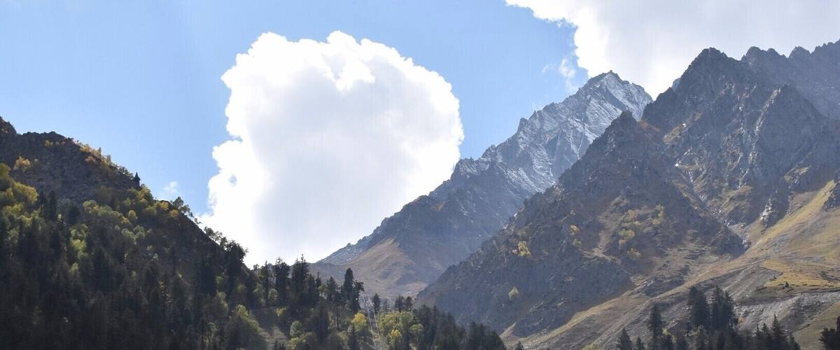 One of three Pakistan ski slopes