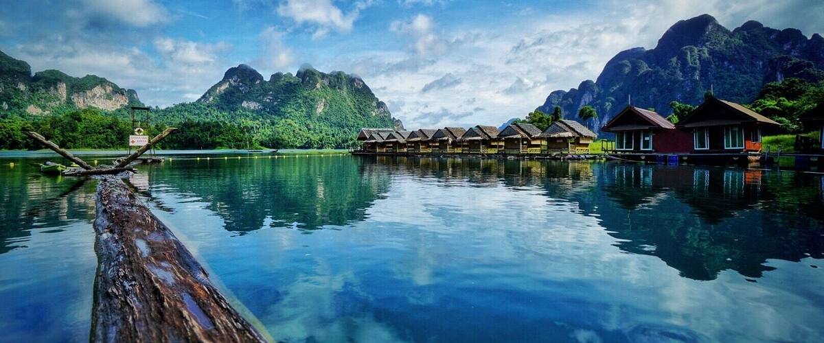 “Ratchaprapha or Chiew Lan Dam”. The most beautiful dam in the world. Surat Thani, Thailand #LifeAtExpedia #JETlife #JETThai