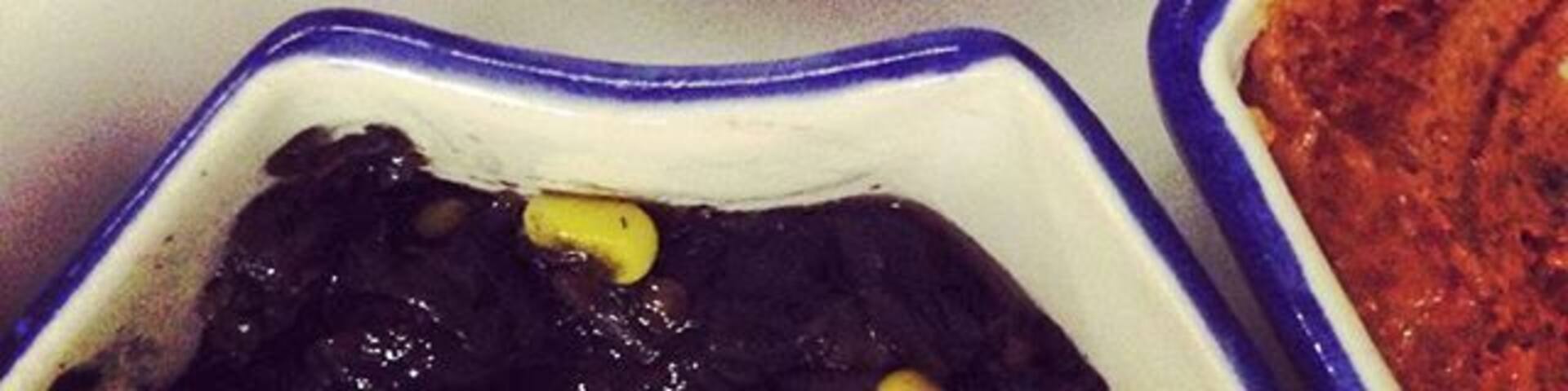 Try the pumpkin dip, guacamole, oh and the crickets! #xoximilcocancun #xoximilco #travelstoke