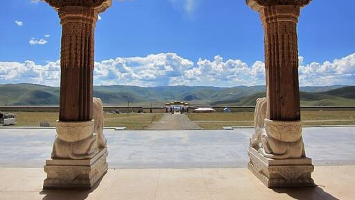 #TroveOn - This monastery is a long hike out to the east of Tagong, a village in the Garzê Tibetan Autonomous Prefecture of western Sichuan Province, China. As part of the historical Kham region on the eastern Tibetan Plateau, the people, food and culture here are more Tibetan than Chinese. Tagong was one of our favorite stops in China. There are endless opportunities for day and multi-day hikes exploring the area. Find out more about motorcycle monks and yak-men at http://turtlestravel.com/motorcycle-monks-and-the-yak-men/