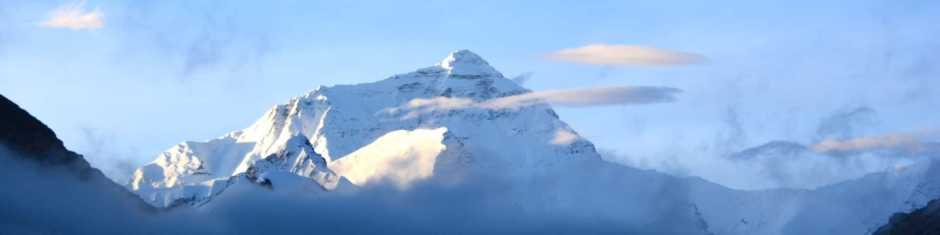 My Everest from base camp in Tibet