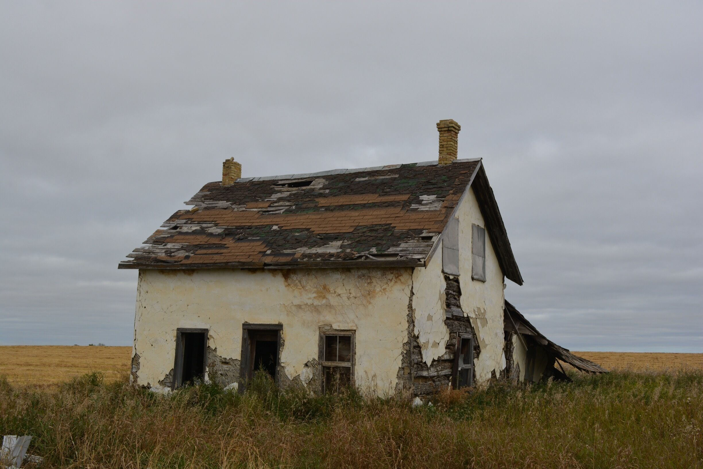 Love finding little treasures like this...off the highway somewhere between Alberta and Saskatchewan 