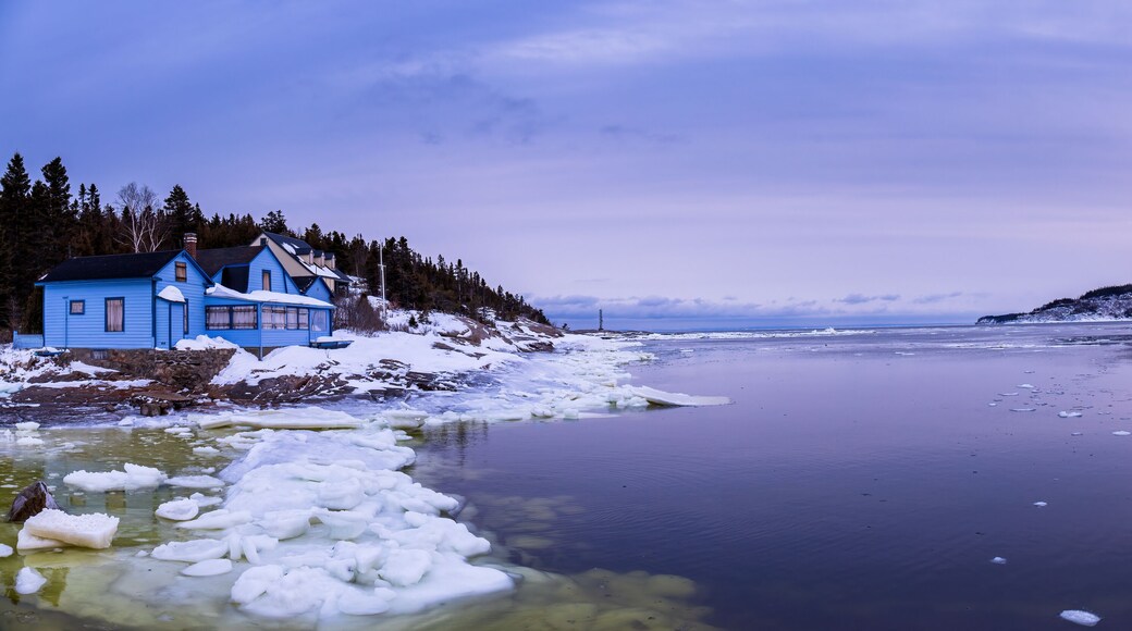 Tadoussac, a beautiful coastal village on the north coast of Quebec.