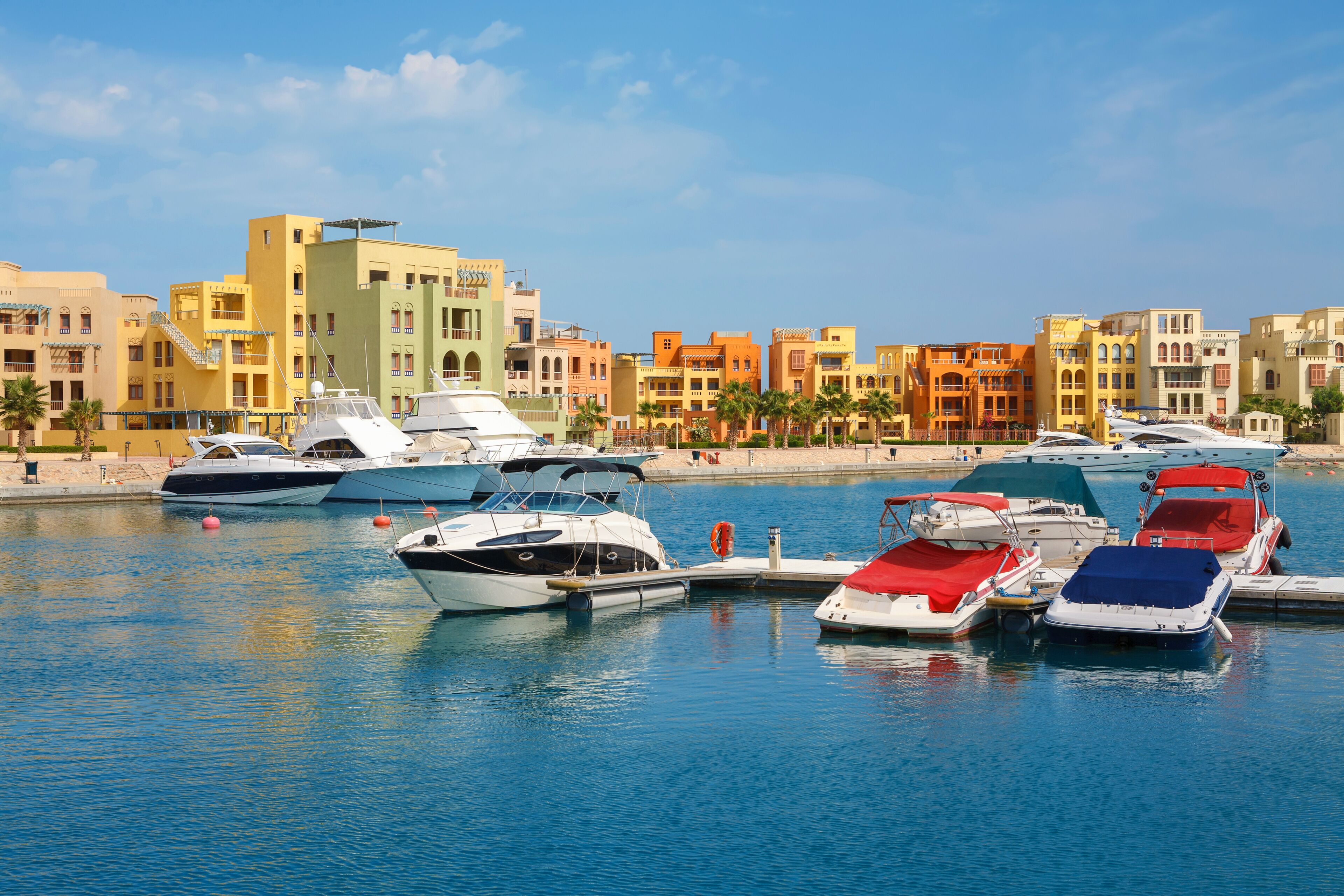 Marina. El Gouna, Egypt