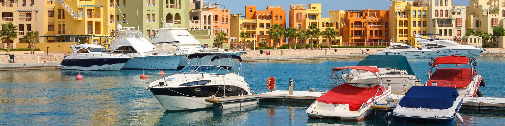Marina. El Gouna, Egypt