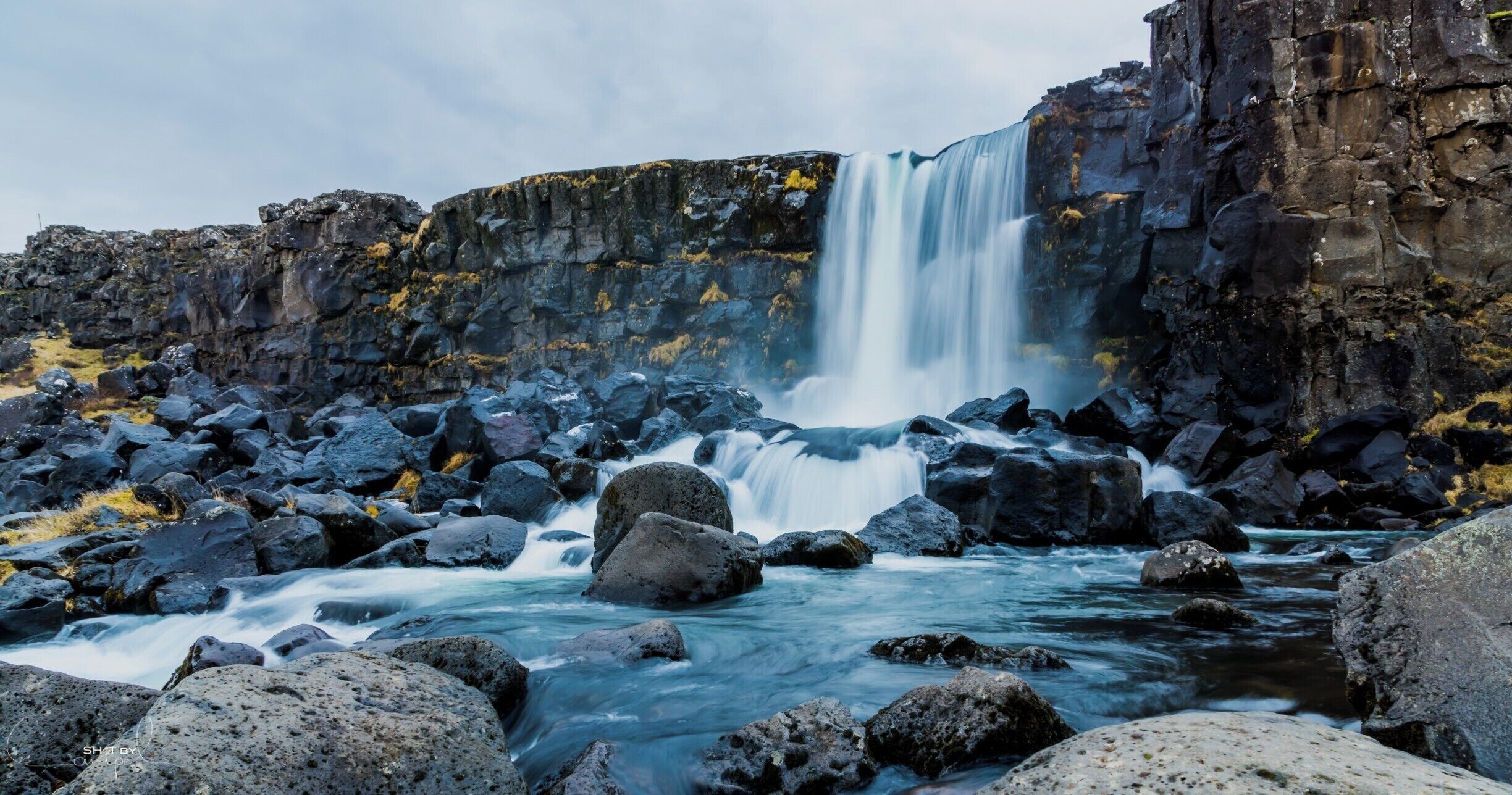 Beautiful Öxarárfoss in Iceland.

Feel free to follow my page: 
https://www.facebook.com/ShotByCanipel