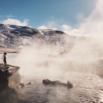 A cozy little hot spring tucked away high in the mountains of Iceland. The hike to get here is very long so start early! Absolutely worth it
#LifeAtExpediaGroup