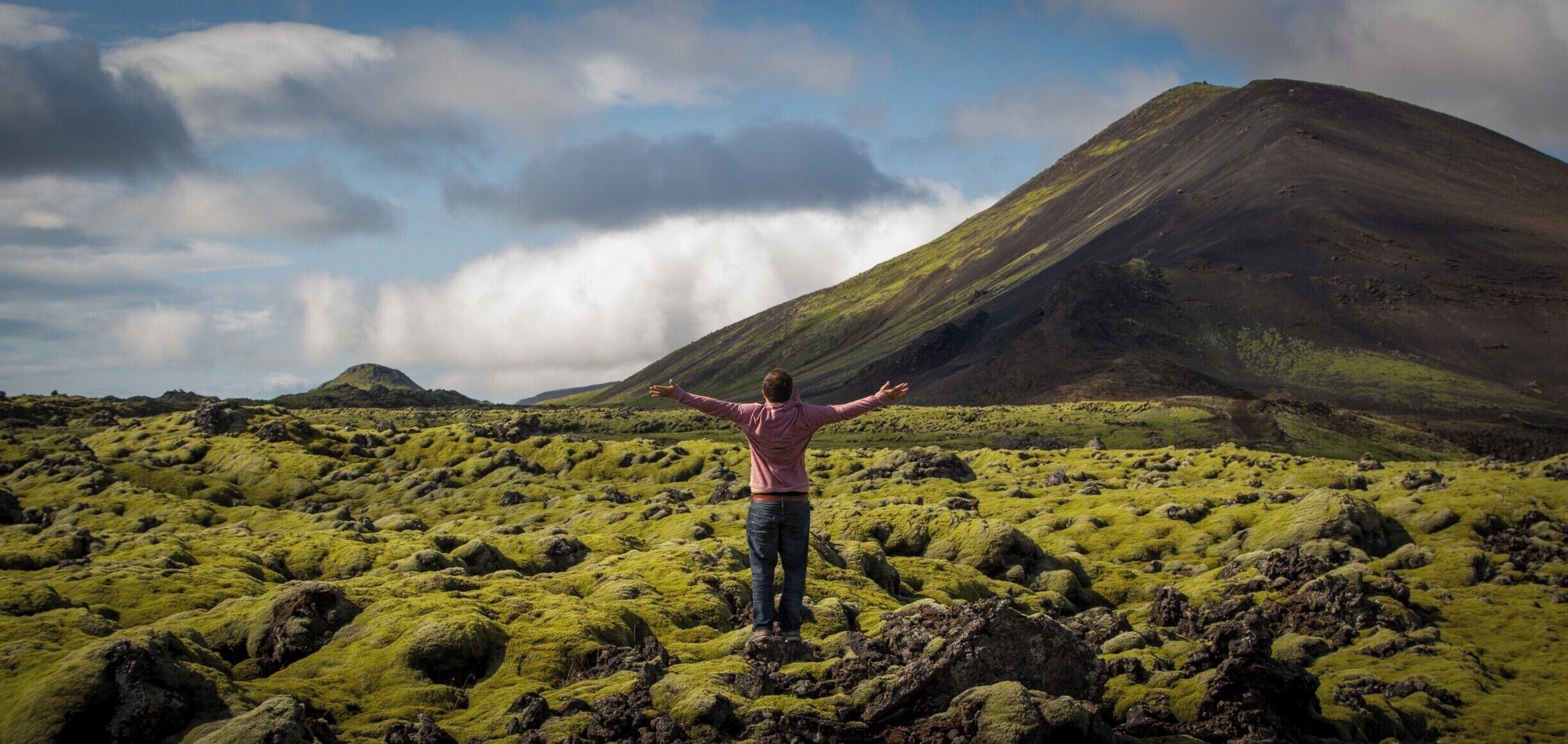 Contrary to what many people may think, Iceland is one of the greenest places in the world. In this photo, moss sprawls across lava field in what can only be described as the untamed wild. #LifeAtExpedia