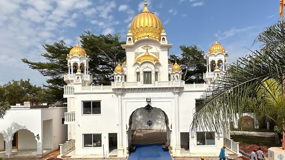 The sikh temple at Makindu Kenya Africa