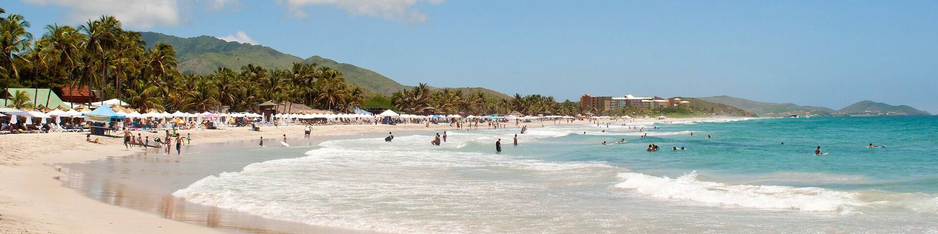 Beautiful caribbean beach