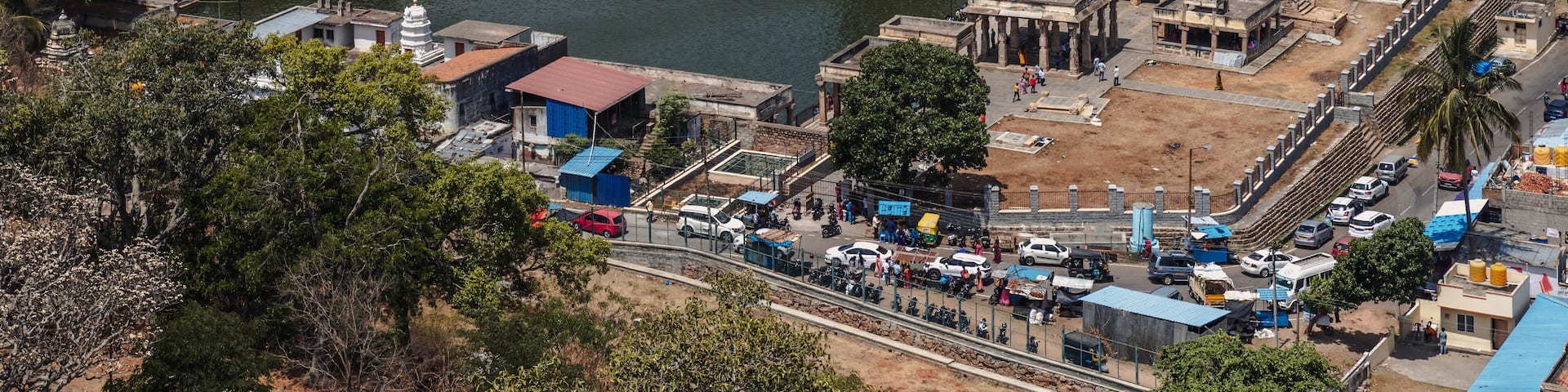 Melukote is a famous pilgrimage center for Vaishnavas. India.