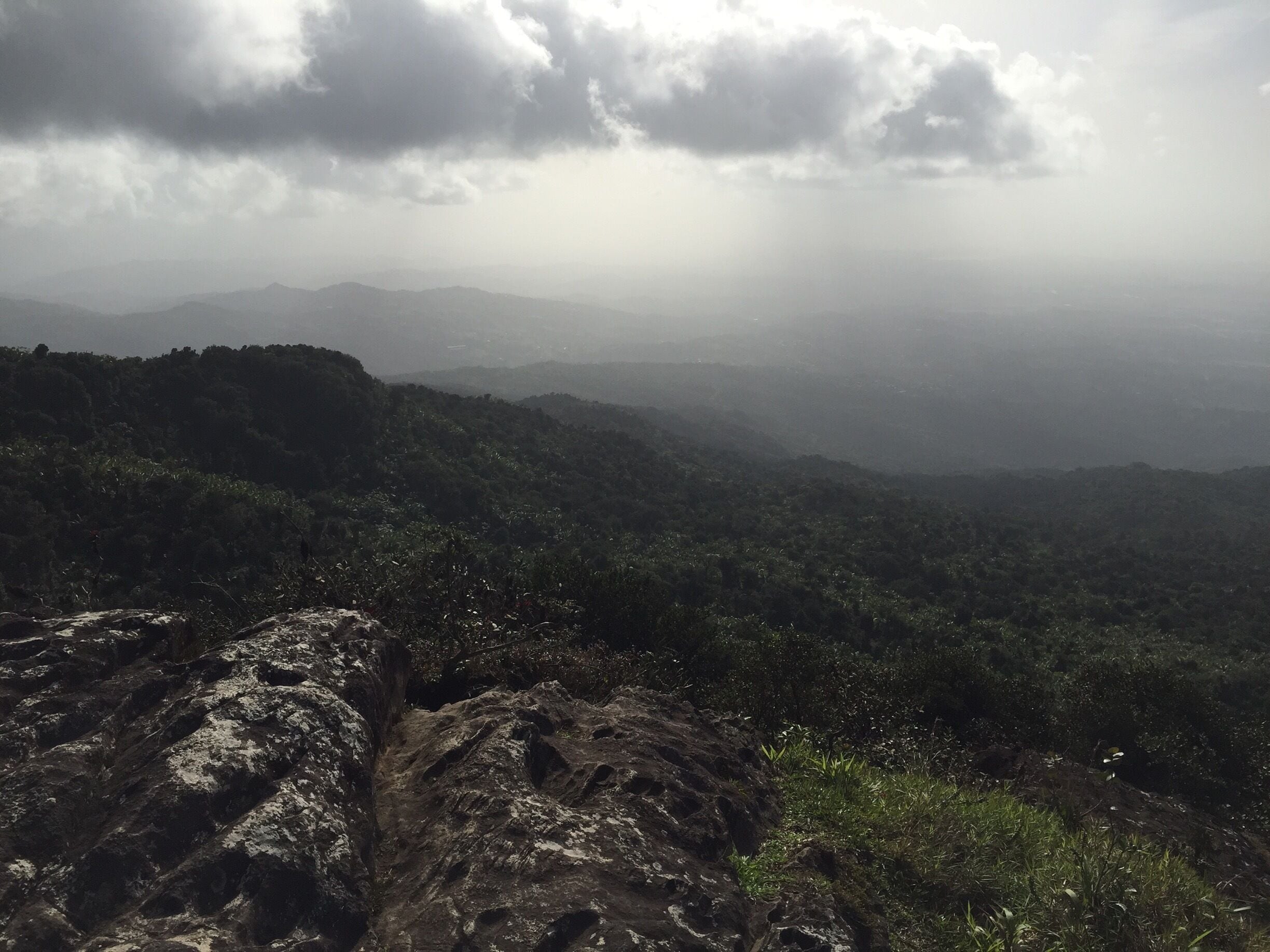 The top of El Yunque #Elyunque #kidsfun #weekendgetaway