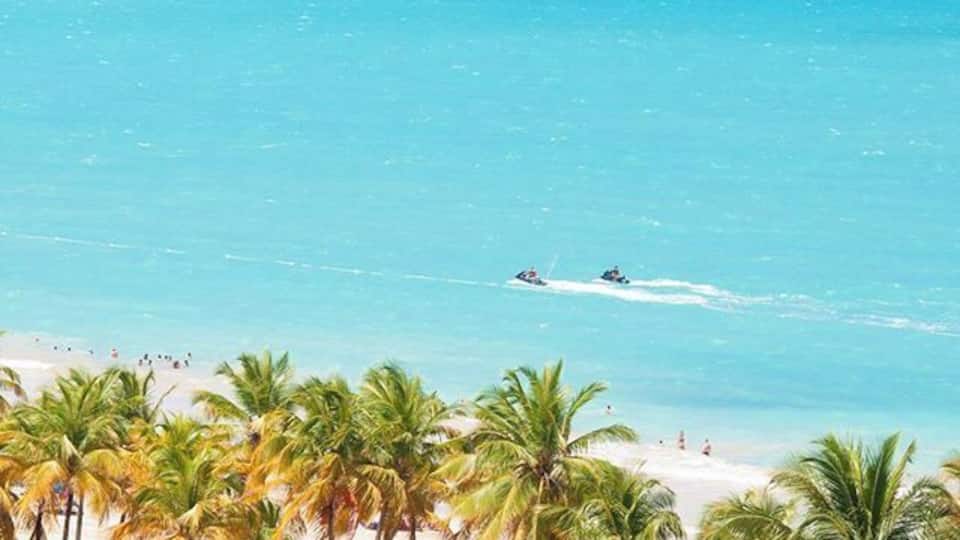 Waking up to this view is dangerous!! One could easily get used to it!.. #PuertoRico #blue #BeachTips