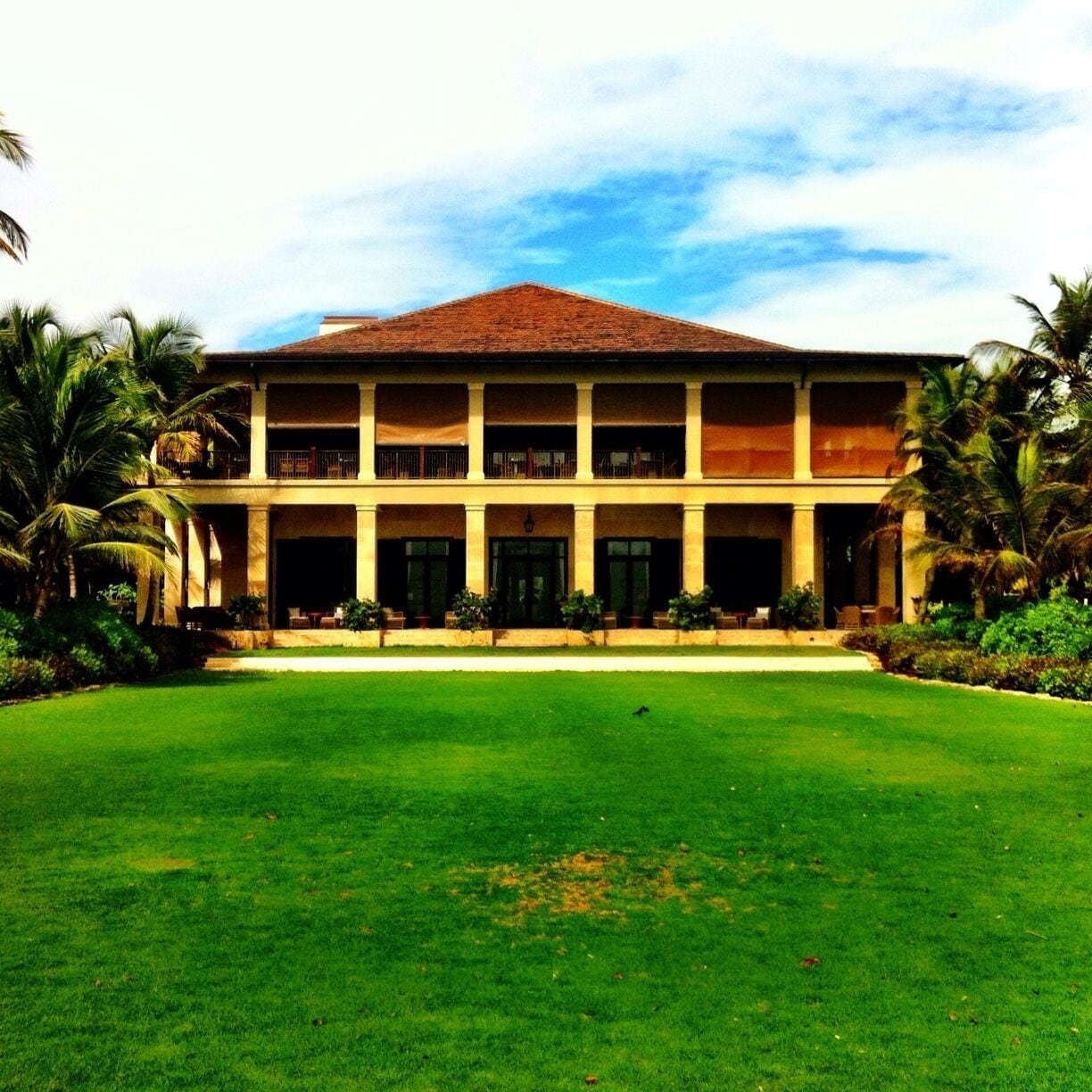 The plantation house at the St. Regis. In a word the property is exquisite.