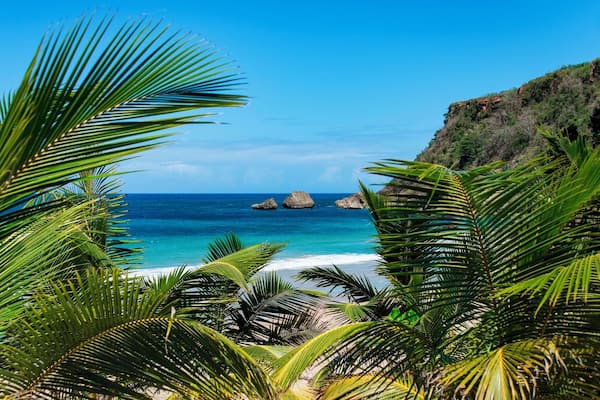 A gorgeous beach in Aguadilla, Puerto Rico. #Blue #BeachBound #beachtips