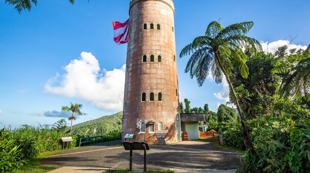Yokahu Tower in El Yunque Puerto Rico scenic view
