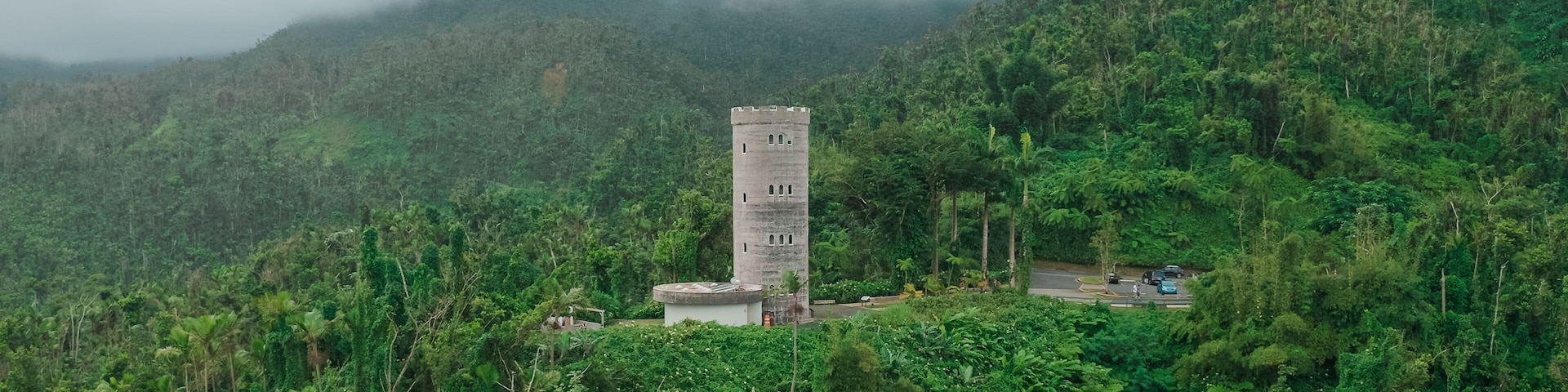 Yokahu Tower at El Yunque National Forest in Puerto Rico