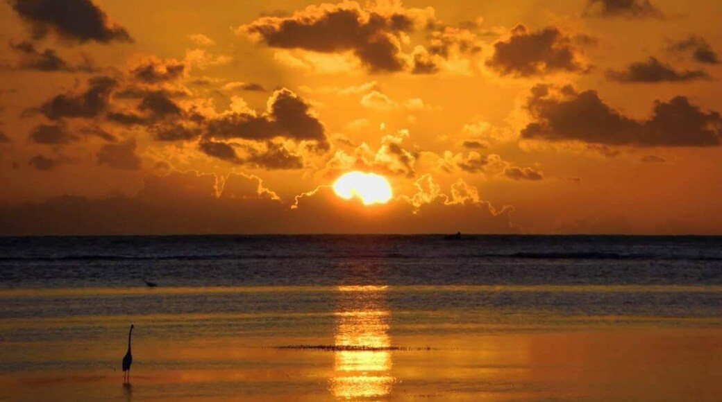 Sunrise off Coco Beach