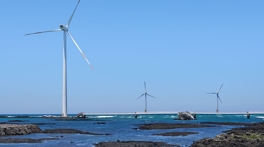 Route cÎtiÚre de l'éolienne de Sinchang