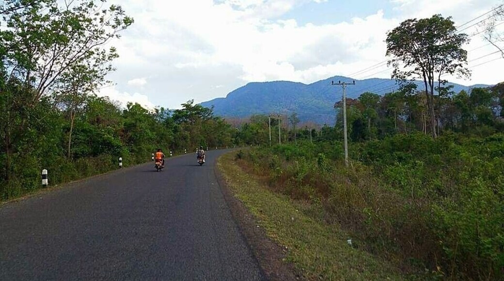 A 3 day adventure riding around an extinct volcano crater in Laos using a hand drawn map as a guide :-)
This was the highlight of our time in Laos!
You feel complete freedom on the road passing fragrant tea fields and small villages while descending into the bowl of the crater.
We discovered waterfalls, local villages, elephants, coffee plantations, and hiking trails each day.
#ontheroad
#laos
#pakse
