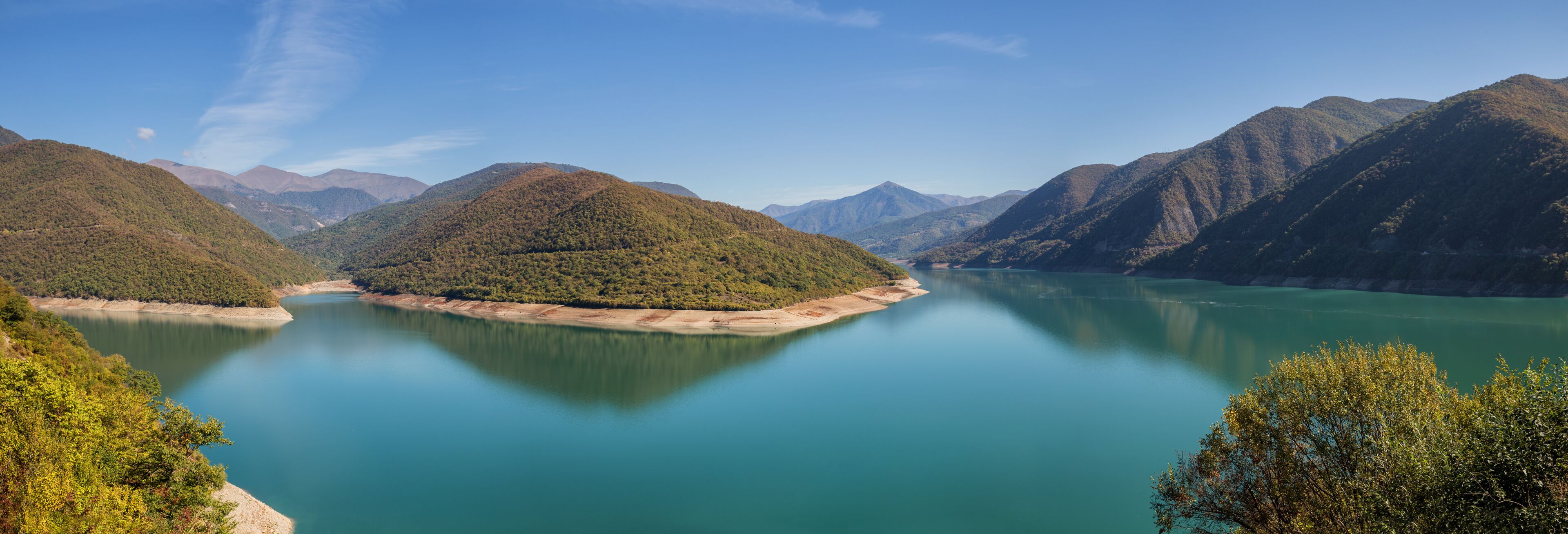 Zhinvali Reservoir, Georgia