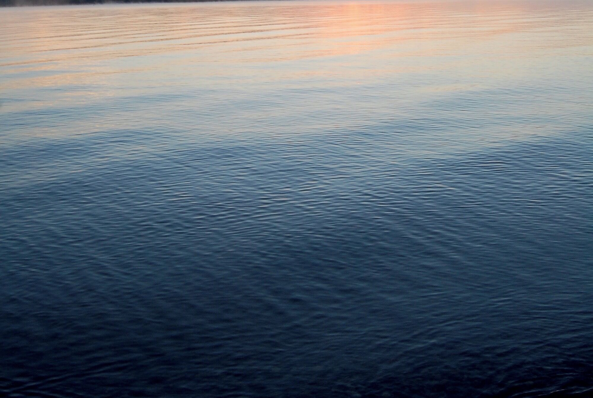 Sunrise reflected on Lake Superior. #Patterns