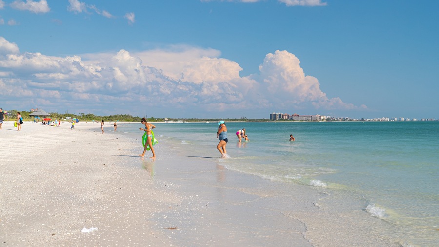 Lover\'s Key Beach which includes a beach and general coastal views