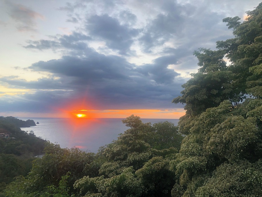 Sunset on Papagayo Peninsula, Costa Rica