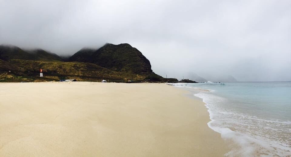 Yokohama Beach, Hawaii 