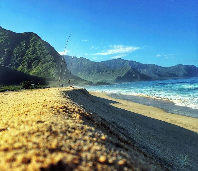 Far at the end Western end of Oahu, away from the crowds #LifeAtExpedia #beaches
