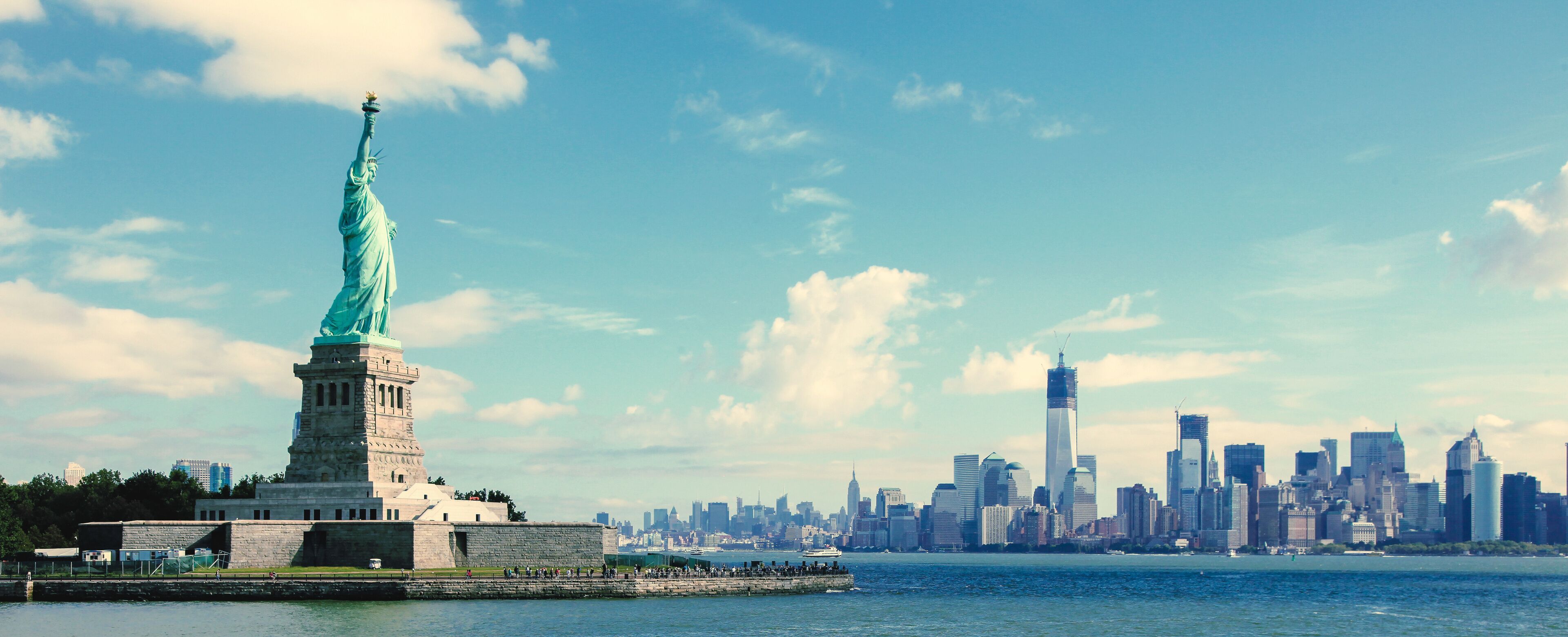 Panorama on Manhattan, New York City
