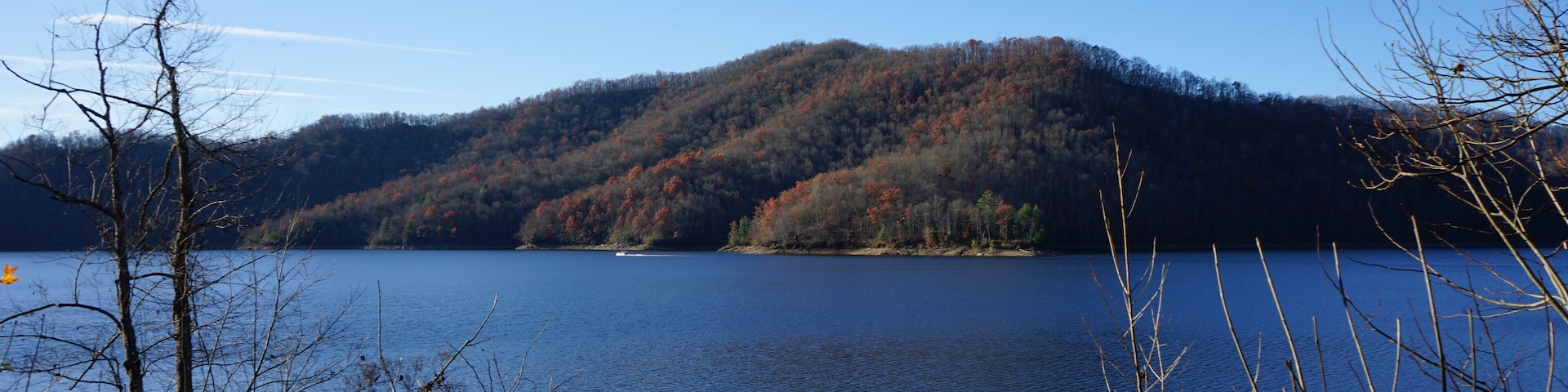 Beautiful day for a drive by the lake