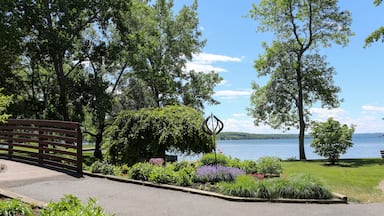 Vitale Park on Conesus Lake. Lakeville, New York