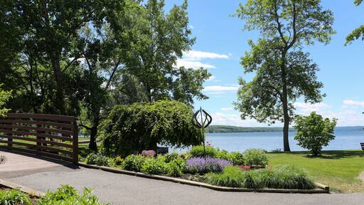 Vitale Park on Conesus Lake. Lakeville, New York