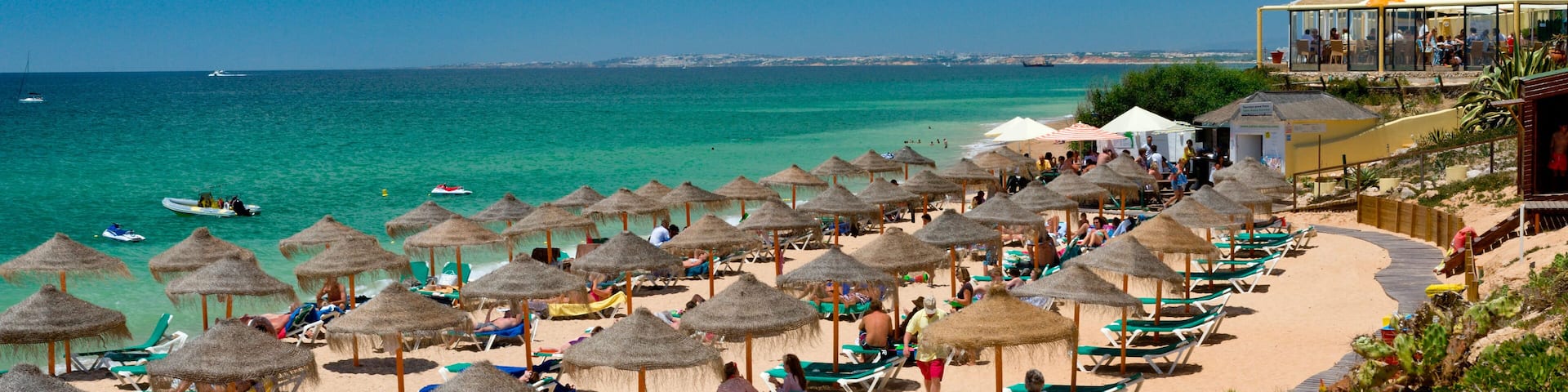 Portugal, the Algarve, Praia do Ancao ( Praia do Garrao ) near Vale do Lobo in summer. Image shot 2016. Exact date unknown.