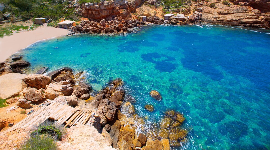 Ibiza Punta de Sa Galera beach in San Antonio