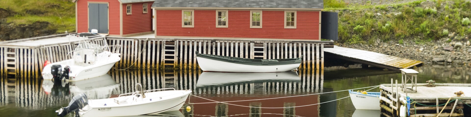 Inner harbour Trinity Bay Newfoundland; Shutterstock ID 695295361; Purchase Order: -