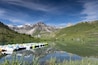 Pédalos du lac de Tignes (Vanoise - France - Alpes)